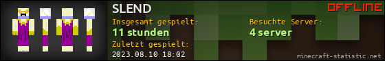 Benutzerleisten 560x90 für SLEND