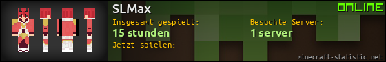 Benutzerleisten 560x90 für SLMax