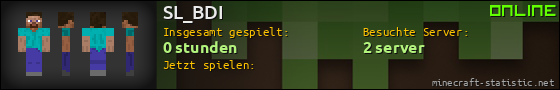 Benutzerleisten 560x90 für SL_BDI