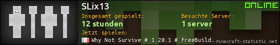 Benutzerleisten 560x90 für SLix13