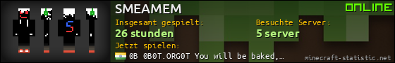Benutzerleisten 560x90 für SMEAMEM