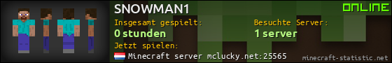 Benutzerleisten 560x90 für SNOWMAN1