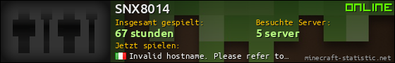 Benutzerleisten 560x90 für SNX8014