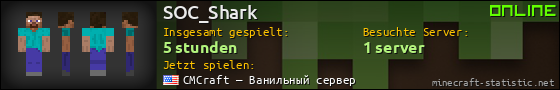 Benutzerleisten 560x90 für SOC_Shark