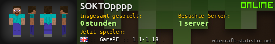 Benutzerleisten 560x90 für SOKTOpppp