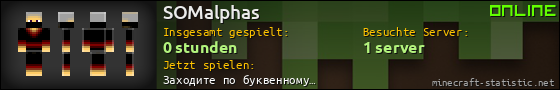 Benutzerleisten 560x90 für SOMalphas