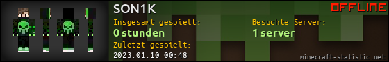 Benutzerleisten 560x90 für SON1K