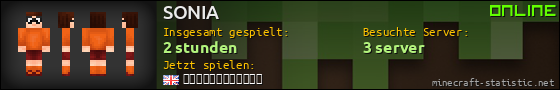 Benutzerleisten 560x90 für SONIA