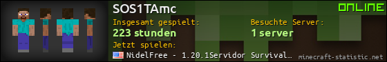 Benutzerleisten 560x90 für SOS1TAmc
