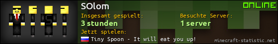 Benutzerleisten 560x90 für SOlom