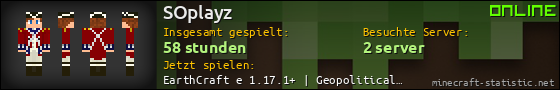 Benutzerleisten 560x90 für SOplayz