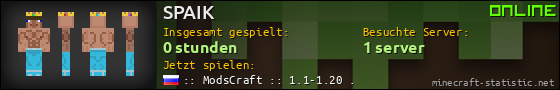 Benutzerleisten 560x90 für SPAIK