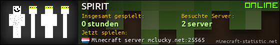 Benutzerleisten 560x90 für SPIRIT
