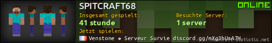 Benutzerleisten 560x90 für SPITCRAFT68