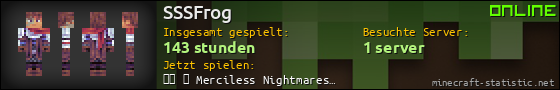 Benutzerleisten 560x90 für SSSFrog