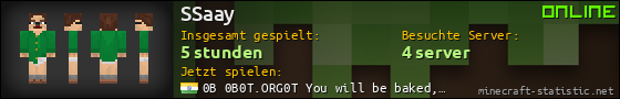 Benutzerleisten 560x90 für SSaay