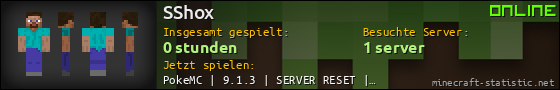 Benutzerleisten 560x90 für SShox