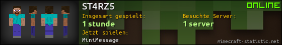 Benutzerleisten 560x90 für ST4RZ5