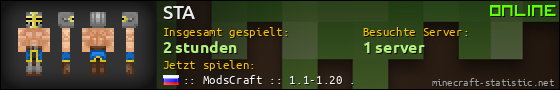 Benutzerleisten 560x90 für STA