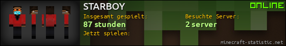 Benutzerleisten 560x90 für STARBOY