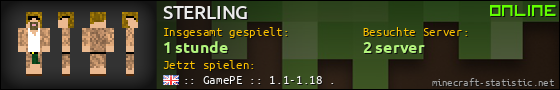 Benutzerleisten 560x90 für STERLING