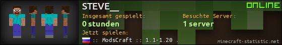 Benutzerleisten 560x90 für STEVE__