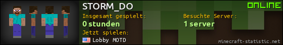Benutzerleisten 560x90 für STORM_DO