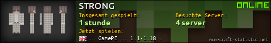 Benutzerleisten 560x90 für STRONG