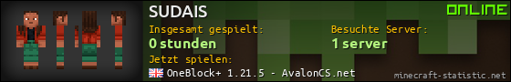Benutzerleisten 560x90 für SUDAIS