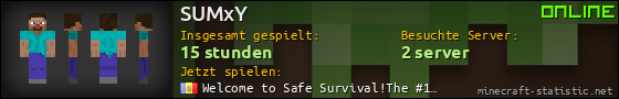 Benutzerleisten 560x90 für SUMxY