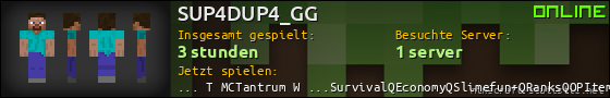 Benutzerleisten 560x90 für SUP4DUP4_GG