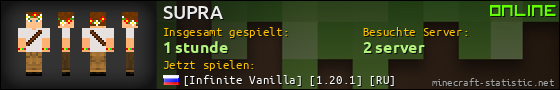Benutzerleisten 560x90 für SUPRA
