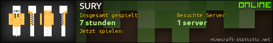 Benutzerleisten 560x90 für SURY
