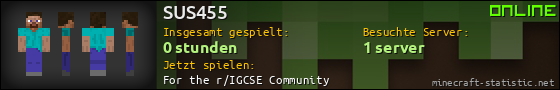 Benutzerleisten 560x90 für SUS455
