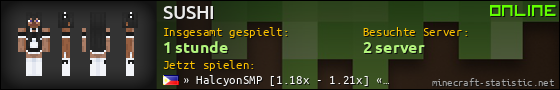 Benutzerleisten 560x90 für SUSHI