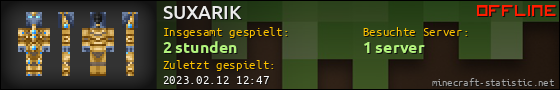 Benutzerleisten 560x90 für SUXARIK