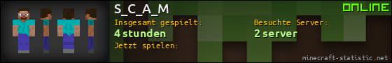 Benutzerleisten 560x90 für S_C_A_M