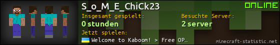 Benutzerleisten 560x90 für S_o_M_E_ChiCk23