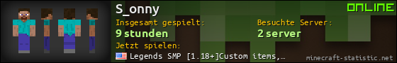 Benutzerleisten 560x90 für S_onny