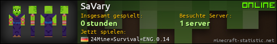 Benutzerleisten 560x90 für SaVary
