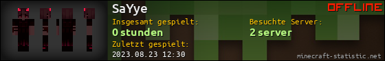 Benutzerleisten 560x90 für SaYye
