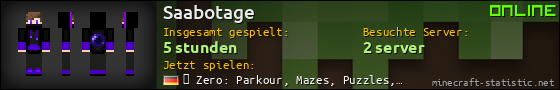 Benutzerleisten 560x90 für Saabotage