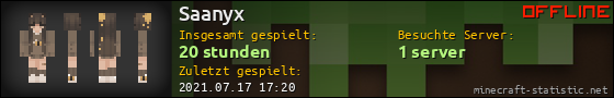 Benutzerleisten 560x90 für Saanyx