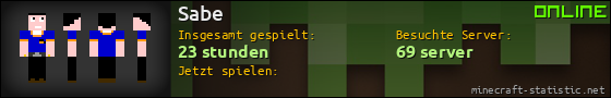 Benutzerleisten 560x90 für Sabe