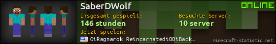 Benutzerleisten 560x90 für SaberDWolf