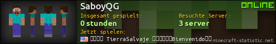 Benutzerleisten 560x90 für SaboyQG