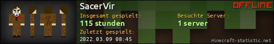 Benutzerleisten 560x90 für SacerVir