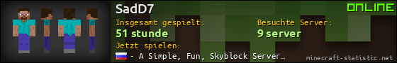Benutzerleisten 560x90 für SadD7