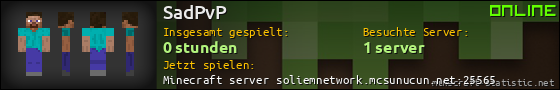 Benutzerleisten 560x90 für SadPvP