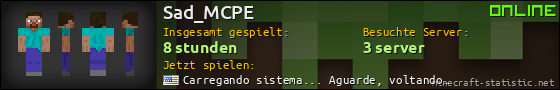 Benutzerleisten 560x90 für Sad_MCPE